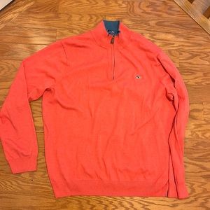 Men’s Vineyard Vines Performance Extra Large 3/4 zip up pullover